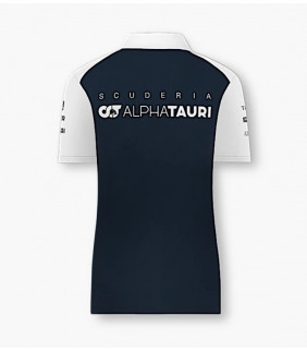 Polo Femme Alpha Tauri Scuderia Racing Team Officiel F1