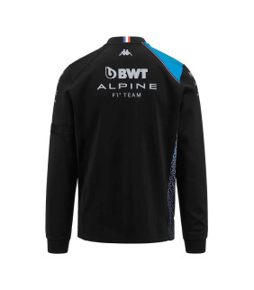 Sweatshirt Zip Kappa Atriso BWT Alpine F1 Team Officiel Formule 1