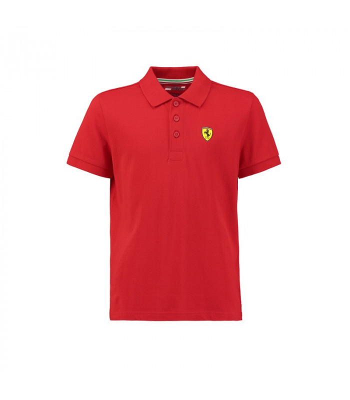 Puma Scuderia Ferrari Race Polo Noir - Vêtements Polos manches courtes Homme  55,45 €