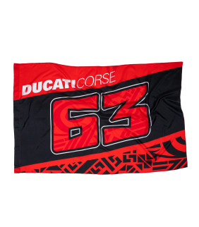 Drapeau Dual Ducati Corse...