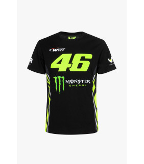 T-shirt VR46 WRT Monster Energy Officiel Grand Tourismo Valentino Rossi